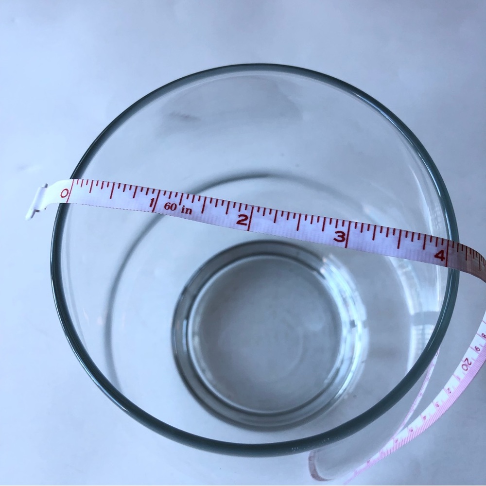 Contemporary Home Living Clear Transparent Cylindrical Hand Blown Glass Vase - Picture 6 of 7